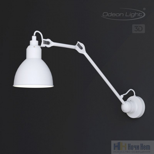 Бра Odeon Light Arta 4126/1WD, раздел каталога Бра с плафоном интернет-магазина Ночи Нет