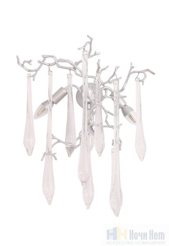 Бра Crystal Lux REINA AP3 SILVER PATINA 3582/403, раздел каталога Хрустальные бра интернет-магазина Ночи Нет