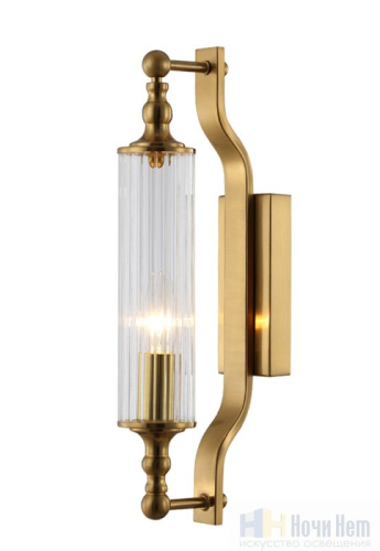 Бра Crystal Lux TOMAS AP1 BRASS 3672/401, раздел каталога Бра с плафоном интернет-магазина Ночи Нет