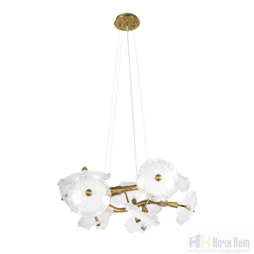 Люстра LOFT IT Bloom 10352/650 AB, раздел каталога Люстры с плафонами интернет-магазина Ночи Нет