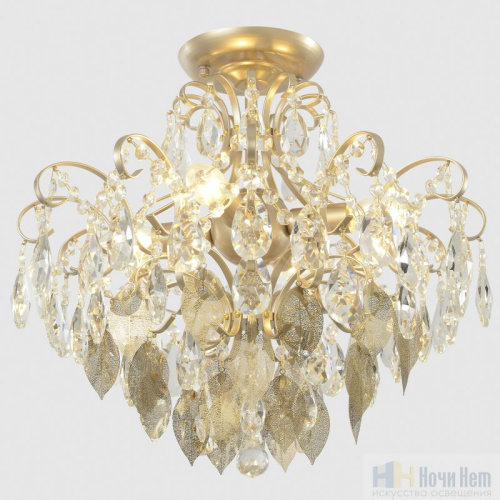 Люстра Crystal Lux ESMIRALDA PL4 GOLD 0523/104, раздел каталога Хрустальные люстры интернет-магазина Ночи Нет