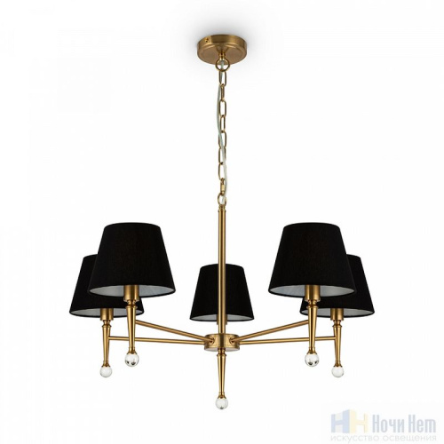 Люстра Freya Rosemary FR5190PL-05BS, раздел каталога Люстры с абажурами интернет-магазина Ночи Нет