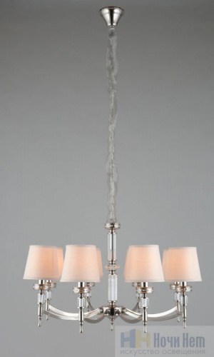 Люстра подвесная Omnilux Maranza OML-87203-08, раздел каталога Люстры с абажурами интернет-магазина Ночи Нет