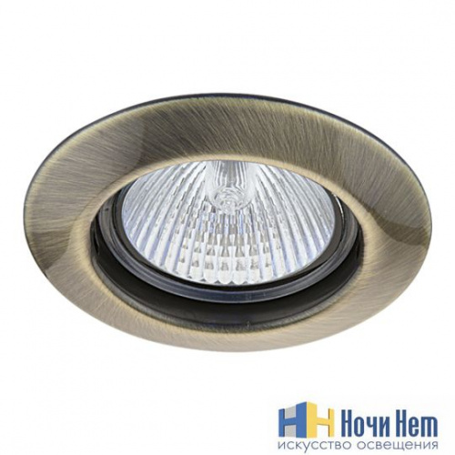 Встраиваемый точечный светильник Lightstar Teso Fix 011071, раздел каталога Точечные светильники металл интернет-магазина Ночи Нет