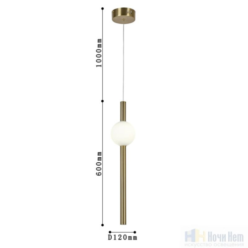 Светильник подвесной Favourite Conceptus 2641-1P, раздел каталога Подвесы 1 лампа интернет-магазина Ночи Нет