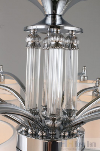 Люстра Omnilux Alghero OML-64707-12, раздел каталога Люстры с абажурами интернет-магазина Ночи Нет