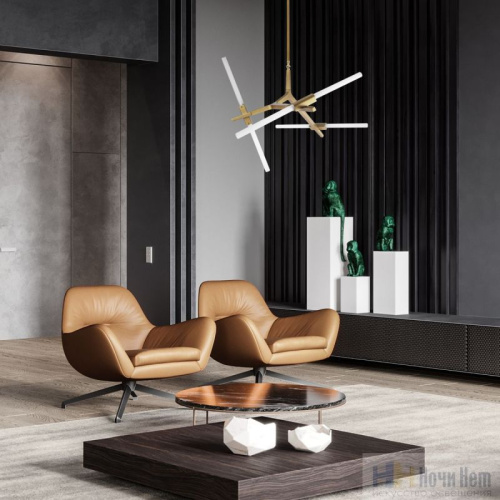 Люстра LOFT IT Agnes 10399/6 GD, раздел каталога Люстры с плафонами интернет-магазина Ночи Нет