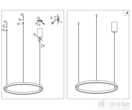 Люстра Kink Light Тор 08212,19A(3000K), раздел каталога Светодиодные люстры интернет-магазина Ночи Нет