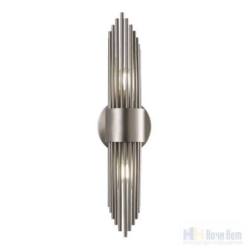 Бра Crystal Lux RUDOLFO AP2 NICKEL 2850/402, раздел каталога Бра с плафоном интернет-магазина Ночи Нет