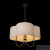 Люстра LOFT IT Silence 10303P Nickel, количество ламп - 4, площадь освещения - 8 кв.м Люстра LOFT IT Silence 10303P Nickel, раздел каталога Люстры с абажурами интернет-магазина Ночи Нет