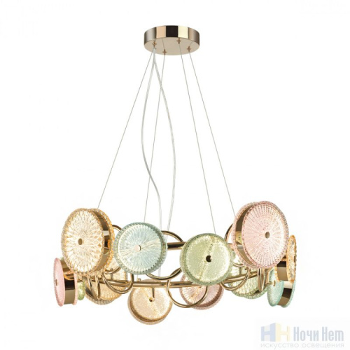 Люстра Odeon Light Caramella 5412/95L, раздел каталога Стеклянные люстры интернет-магазина Ночи Нет