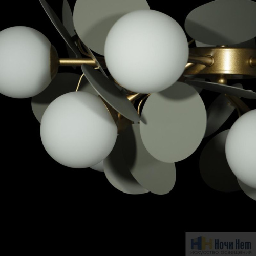 Люстра Loft IT Matisse 10008/10 Grey, раздел каталога Люстры с плафонами интернет-магазина Ночи Нет