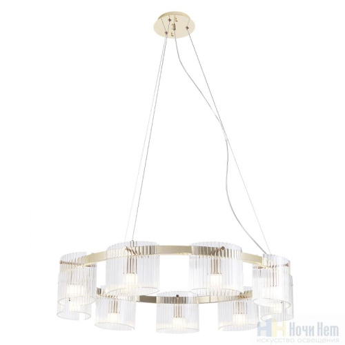 Люстра Crystal Lux ENCANTO SP9 1650/309, раздел каталога Люстры с плафонами интернет-магазина Ночи Нет