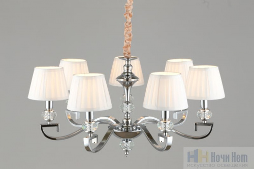 Люстра подвесная Omnilux Mozatte OML-72403-07, раздел каталога Люстры с абажурами интернет-магазина Ночи Нет