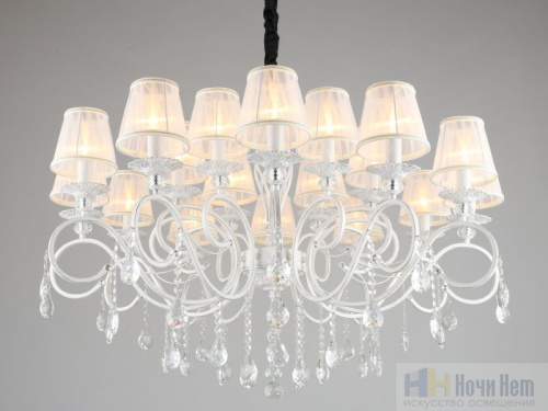 Люстра подвесная Omnilux Mezzano OML-79103-18, раздел каталога Большие люстры интернет-магазина Ночи Нет