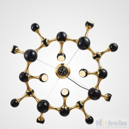 Люстра ImperiumLoft Atomic Round Suspension 101437-26, раздел каталога Люстры с плафонами интернет-магазина Ночи Нет