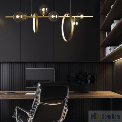 Люстра Loft IT Molecule 10139/900L, раздел каталога Люстры с плафонами интернет-магазина Ночи Нет