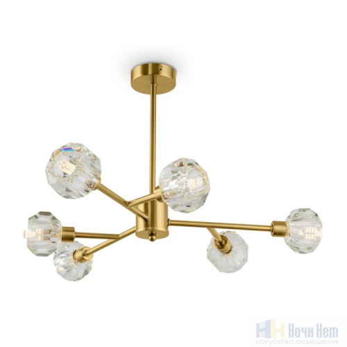 Люстра Freya Grace FR5114PL-06BZ, раздел каталога Люстры с плафонами интернет-магазина Ночи Нет