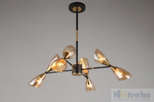 Люстра Omnilux Onno OML-66807-08, раздел каталога Люстры с плафонами интернет-магазина Ночи Нет