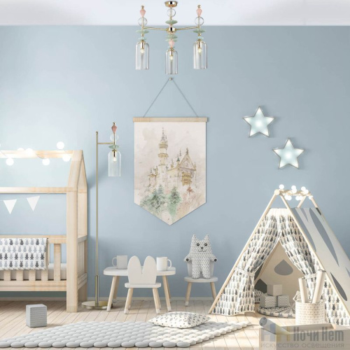 Люстра Odeon Light Bizet 4855/3C, раздел каталога Люстры с плафонами интернет-магазина Ночи Нет