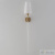 Бра Crystal Lux LUMINOUS AP1 BRASS 3901/401, количество ламп - 1, площадь освещения - 2 кв.м Бра Crystal Lux LUMINOUS AP1 BRASS 3901/401, раздел каталога Бра с абажуром интернет-магазина Ночи Нет