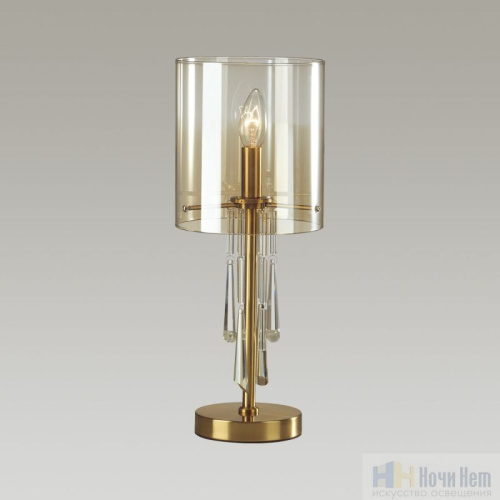 Настольная лампа Odeon Light Nicole 4886/1T, раздел каталога Настольные лампы с плафоном интернет-магазина Ночи Нет
