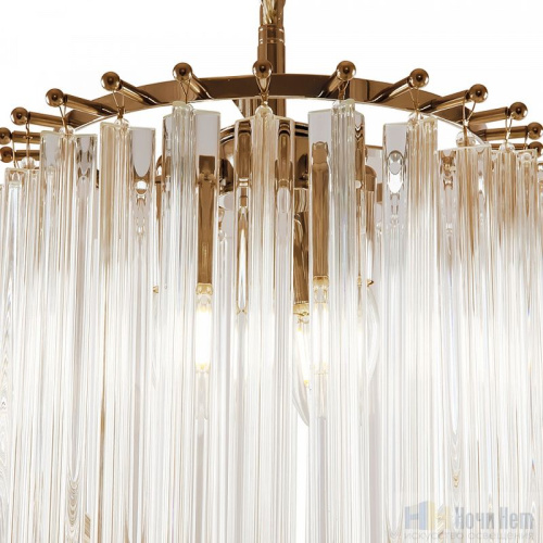 Люстра Freya Onda FR5182PL-03FG, раздел каталога Стеклянные люстры интернет-магазина Ночи Нет