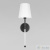 Бра LOFT IT Cosy 10308W Black, раздел каталога Бра с абажуром интернет-магазина Ночи Нет