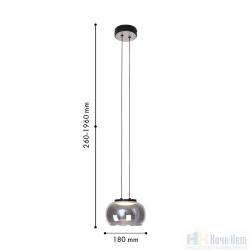 Светильник подвесной Favourite Trendig 4376-1P, раздел каталога Подвесы 1 лампа интернет-магазина Ночи Нет