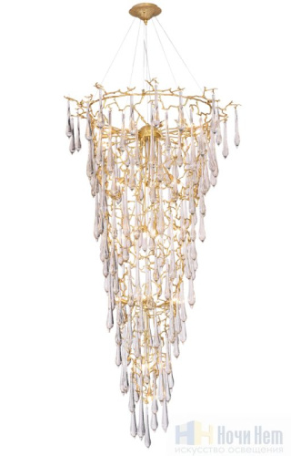 Люстра Crystal Lux REINA SP34 D1200 GOLD PEARL 3580/334, раздел каталога Хрустальные люстры интернет-магазина Ночи Нет