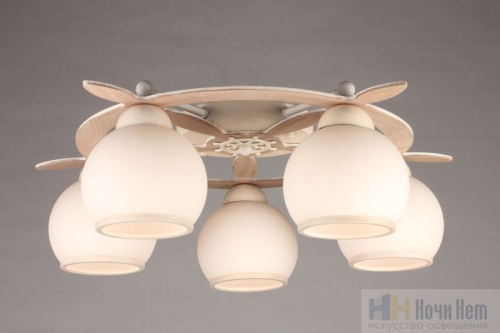 Люстра потолочная Omnilux Fronteira OML-50517-05, раздел каталога Люстры с плафонами интернет-магазина Ночи Нет