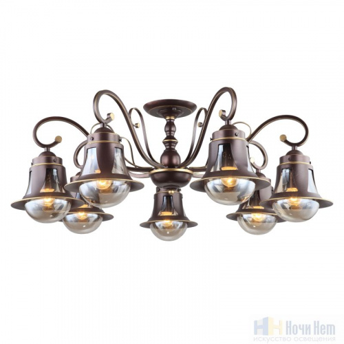 Люстра потолочная Omnilux Molfetta OML-50607-07, раздел каталога Люстры с плафонами интернет-магазина Ночи Нет