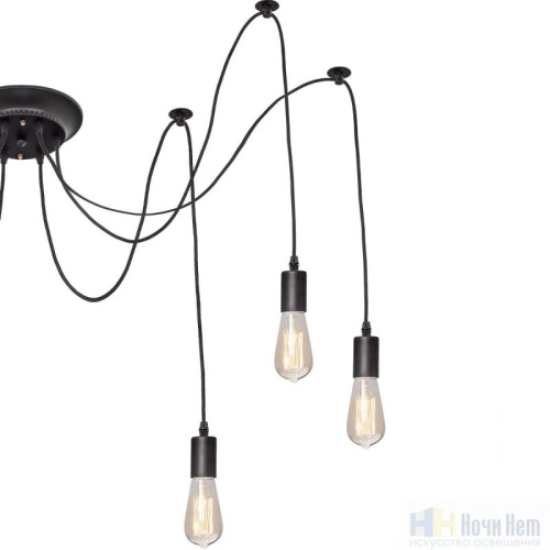 Люстра Loft IT Spider LOFT1162/6, раздел каталога Кованые люстры интернет-магазина Ночи Нет