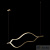 Люстра LOFT IT Tape Light 10403/1400 AB, количество ламп - , площадь освещения - 10,4 кв.м Люстра LOFT IT Tape Light 10403/1400 AB, раздел каталога Светодиодные люстры интернет-магазина Ночи Нет