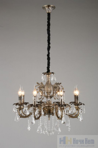 Люстра подвесная Omnilux Catanzaro OML-30813-08, раздел каталога Люстры с абажурами интернет-магазина Ночи Нет