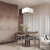 Люстра LOFT IT Silence 10303P Nickel, количество ламп - 4, площадь освещения - 8 кв.м Люстра LOFT IT Silence 10303P Nickel, раздел каталога Люстры с абажурами интернет-магазина Ночи Нет