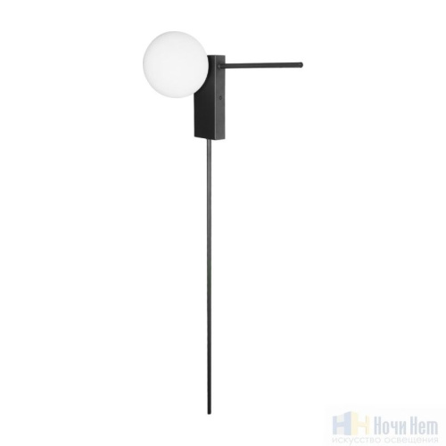 Бра Loft IT Meridian 10132/G Black, раздел каталога Бра с плафоном интернет-магазина Ночи Нет