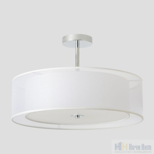 Люстра Crystal Lux MYSTERY PL5 CHROME 3930/105, раздел каталога Люстры с абажурами интернет-магазина Ночи Нет