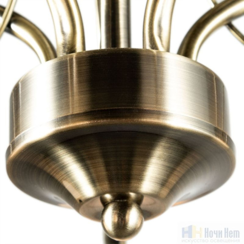 Люстра Arte Lamp Blossom A2709PL-5AB, раздел каталога Люстры с плафонами интернет-магазина Ночи Нет