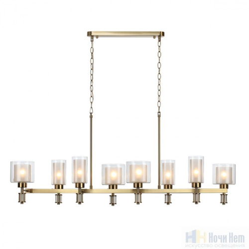 Люстра Odeon Light Saga 5088/8A, раздел каталога Люстры с плафонами интернет-магазина Ночи Нет
