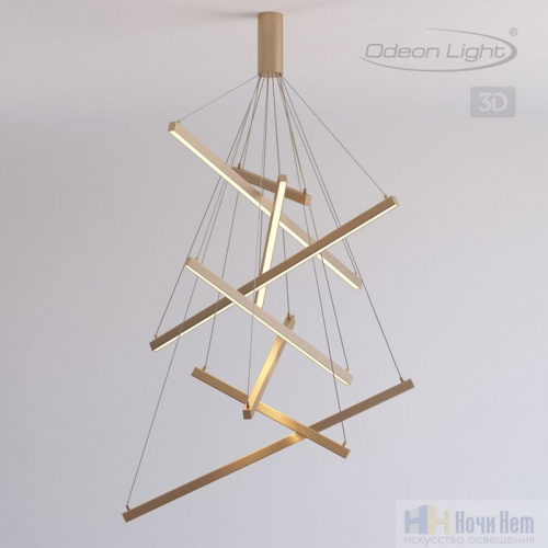 Люстра подвесная Odeon Light Cometa 3860/96L, раздел каталога Каскады интернет-магазина Ночи Нет