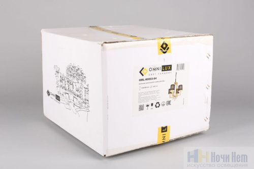Люстра Omnilux Maranello OML-80003-04, раздел каталога Люстры с плафонами интернет-магазина Ночи Нет