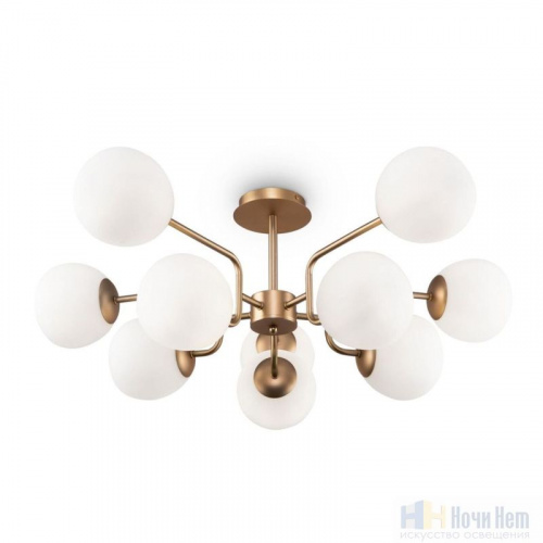 Люстра Maytoni Erich MOD221PL-10G, раздел каталога Люстры с плафонами интернет-магазина Ночи Нет