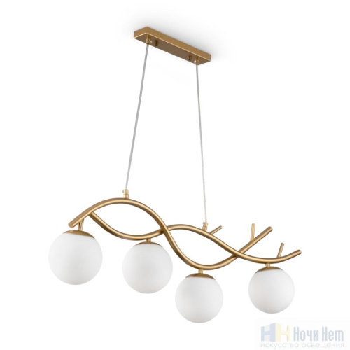 Люстра Freya Rosella FR8014PL-04BS, раздел каталога Люстры с плафонами интернет-магазина Ночи Нет