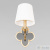 Бра LOFT IT Silence 10303W/B Brass, количество ламп - 1, площадь освещения - 2 кв.м Бра LOFT IT Silence 10303W/B Brass, раздел каталога Бра с абажуром интернет-магазина Ночи Нет