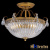 Люстра Arte Lamp Schelenberg A4410PL-3SR, количество ламп - 3, площадь освещения - 7,5 кв.м Люстра Arte Lamp Schelenberg A4410PL-3SR, раздел каталога Люстры с плафонами интернет-магазина Ночи Нет