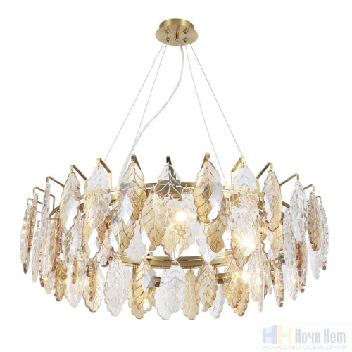Люстра Crystal Lux TREVI SP8 BRASS 3220/308, раздел каталога Хрустальные люстры интернет-магазина Ночи Нет