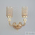 Бра Crystal Lux SILVESTRO AP2 AMBER 2971/402, раздел каталога Бра с плафоном интернет-магазина Ночи Нет