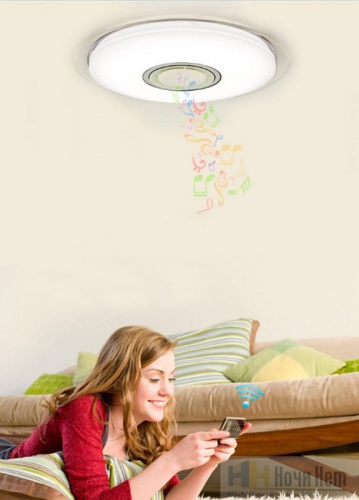 Светильник потолочный Omnilux Melofon OML-47307-52, раздел каталога Люстры с пультом управления интернет-магазина Ночи Нет