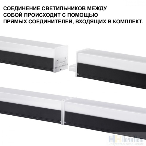 Светильник линейный Novotech Bits 359111, раздел каталога Линейные светильники интернет-магазина Ночи Нет